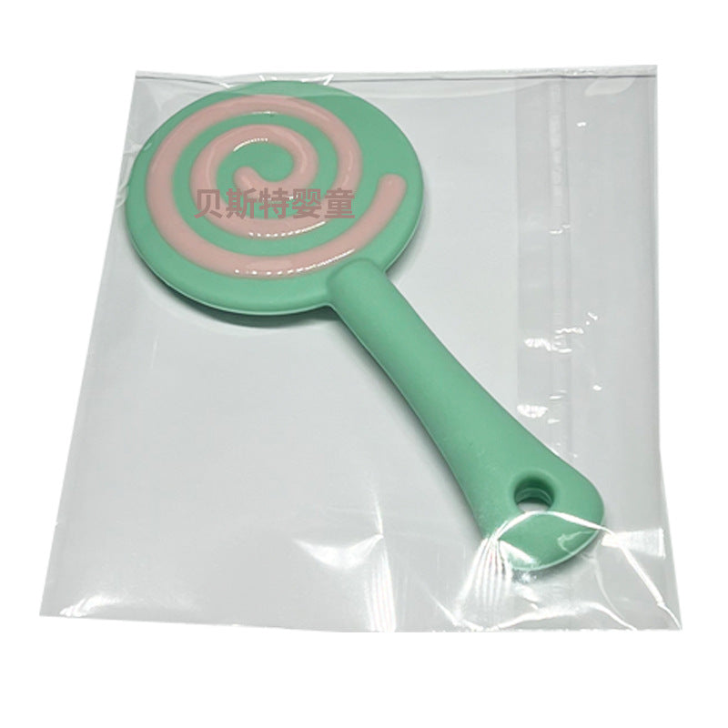 Wholesale 30pcs Cute Lollipop Baby Solid Full Silicone Teether